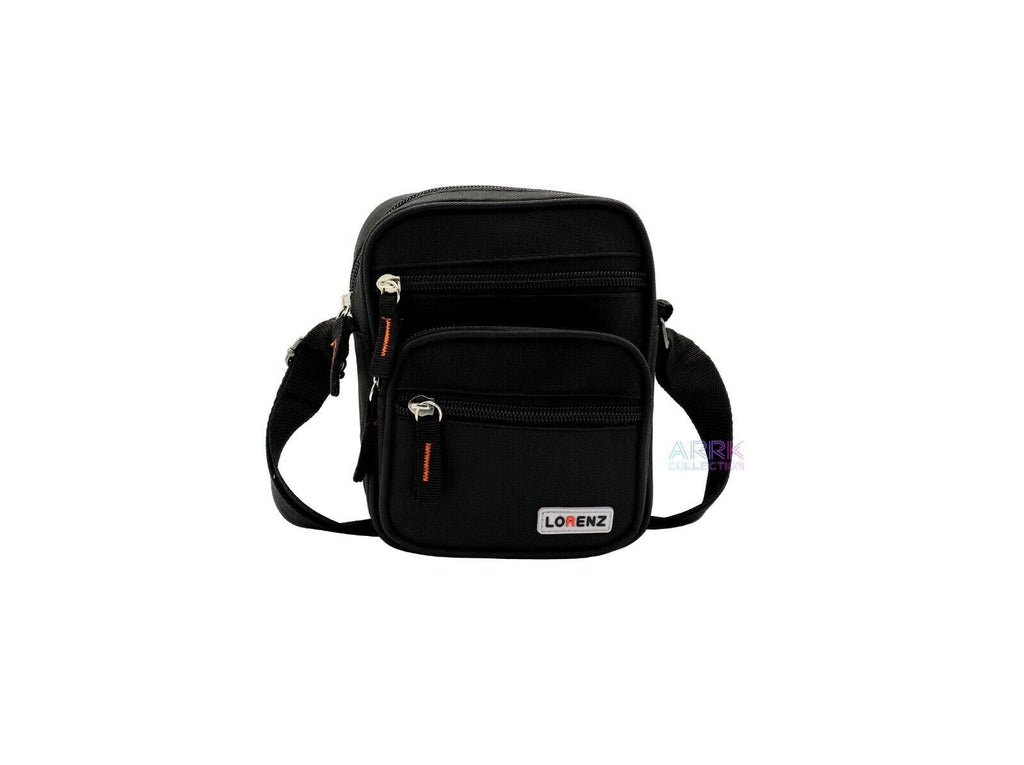 Lorenz Small Unisex Travel Bag Multiple Zipped Pockets & Adjustable Strap