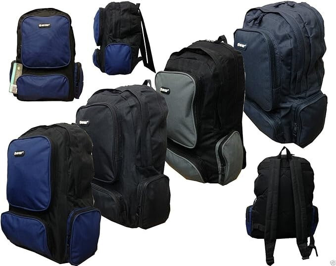 Hi Tec Backpack Sports Rucksack School Travel Cabin Hand luggage Work Gym Bag