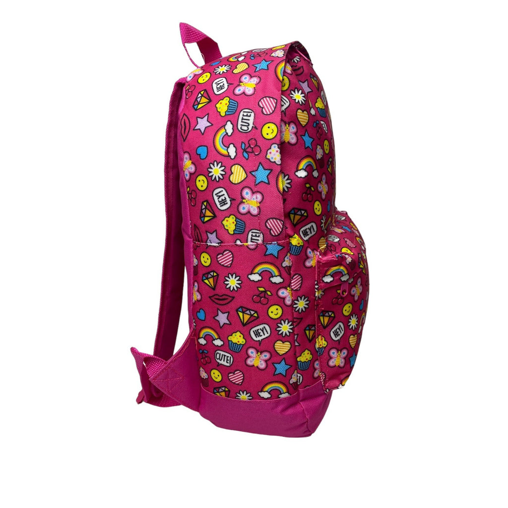 6 x Girls Pink Slogan Roxy Backpack Job Lot Car Boot Market Resale Wholesale New