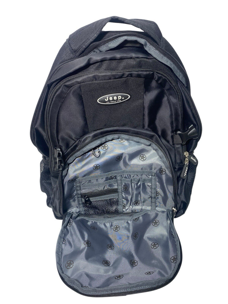 Jeep Men’s 15" Laptop School College Work Travel Large Backpack Rucksack Bag