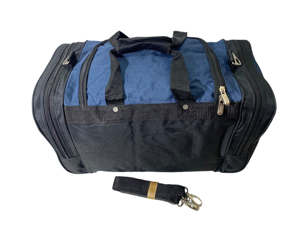 Jeep 24" Holdall Gym Sports Weekend Duffel Travel Bag Black / Navy  New