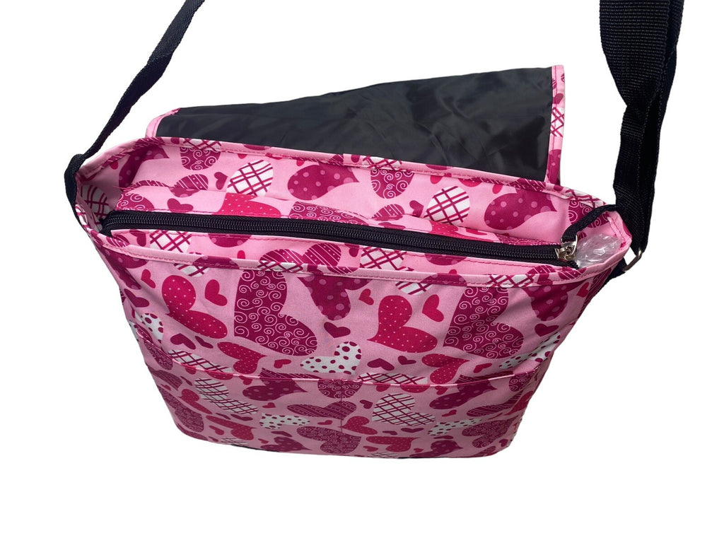 6 x Pour Moi Ladies Hearts Messenger Shoulder Crossbody  Bag Job Lot Car Boot