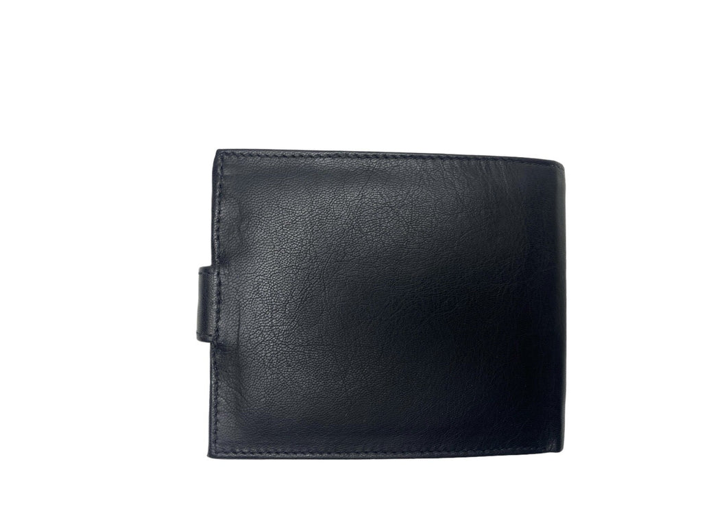 Gents Mens Leather Flip Up Wallet Credit Card Purse Coin Pouch