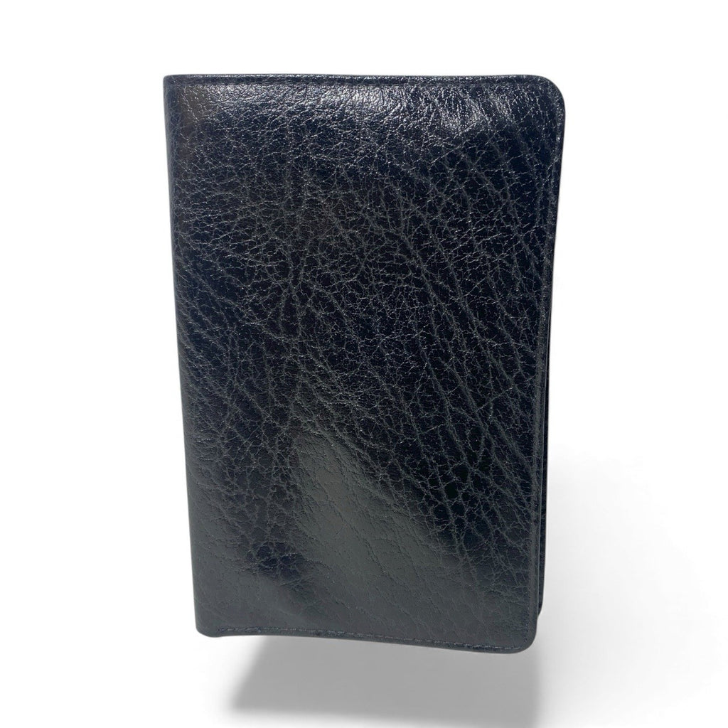 Vintage Real Leather Unisex Bifold Travel Passport Document Credit Card Holder