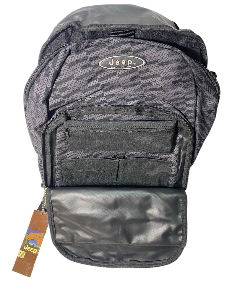 Jeep Men’s  15" Laptop School College Work Travel Large Backpack Rucksack Bag