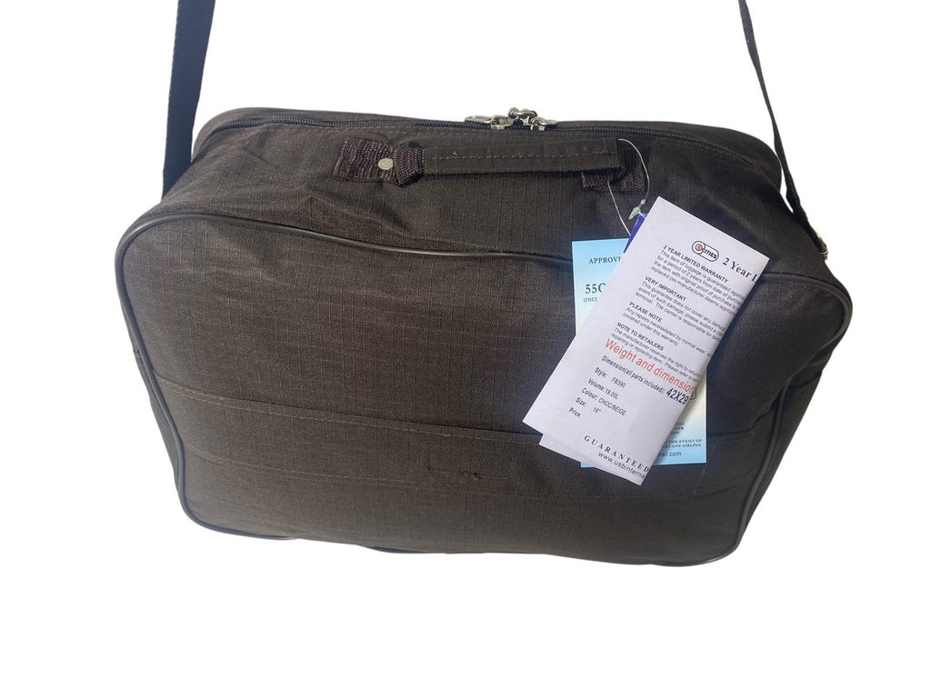 5 Cities 16" Hand Luggage Holdall Flight Bag Under Holdall 42x29x20cm 19Litres