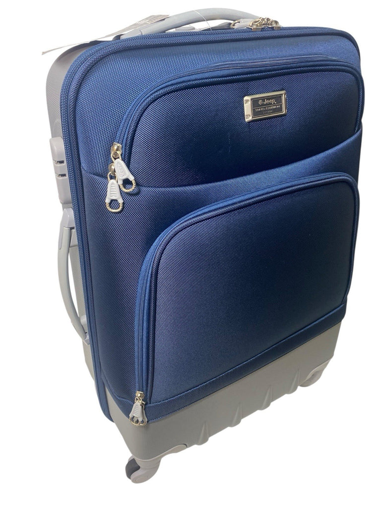 Jeep Washington 20" Suitcase Wheeled Cabin Bag 27.5L 52x33x16cm 4 Wheeled New