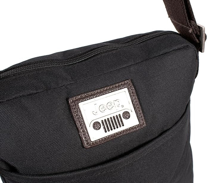 Jeep Unisex Vintage Ipad Small Crossbody Shoulder Messenger Courier Hand Bag