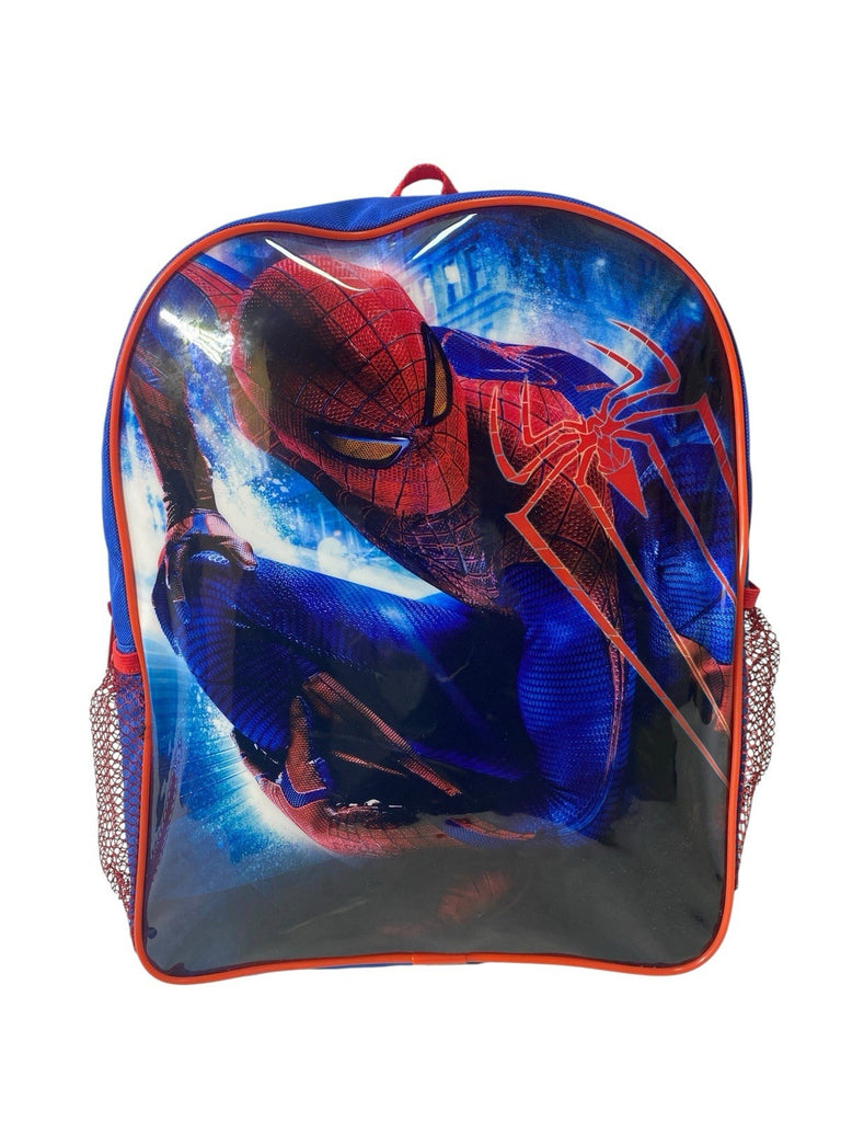 Marvel Ultimate Spiderman Large School Backpack Rucksack Mesh Pockets New