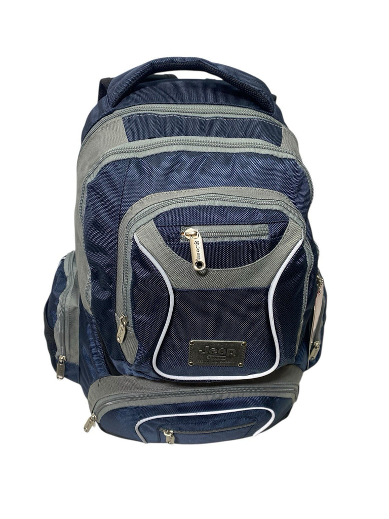 Jeep Discovery Large Unisex 15" Laptop School College Business Backpack Bag New