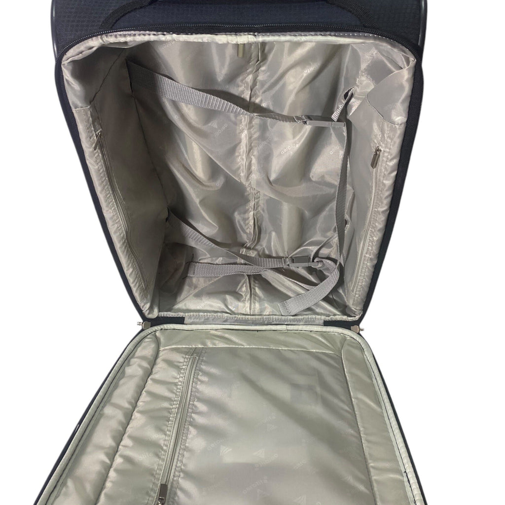 Aerolite Lightweight 2 Wheel Cabin Sized Hand Luggage Suitcase 55x 35.5 x 20 21"