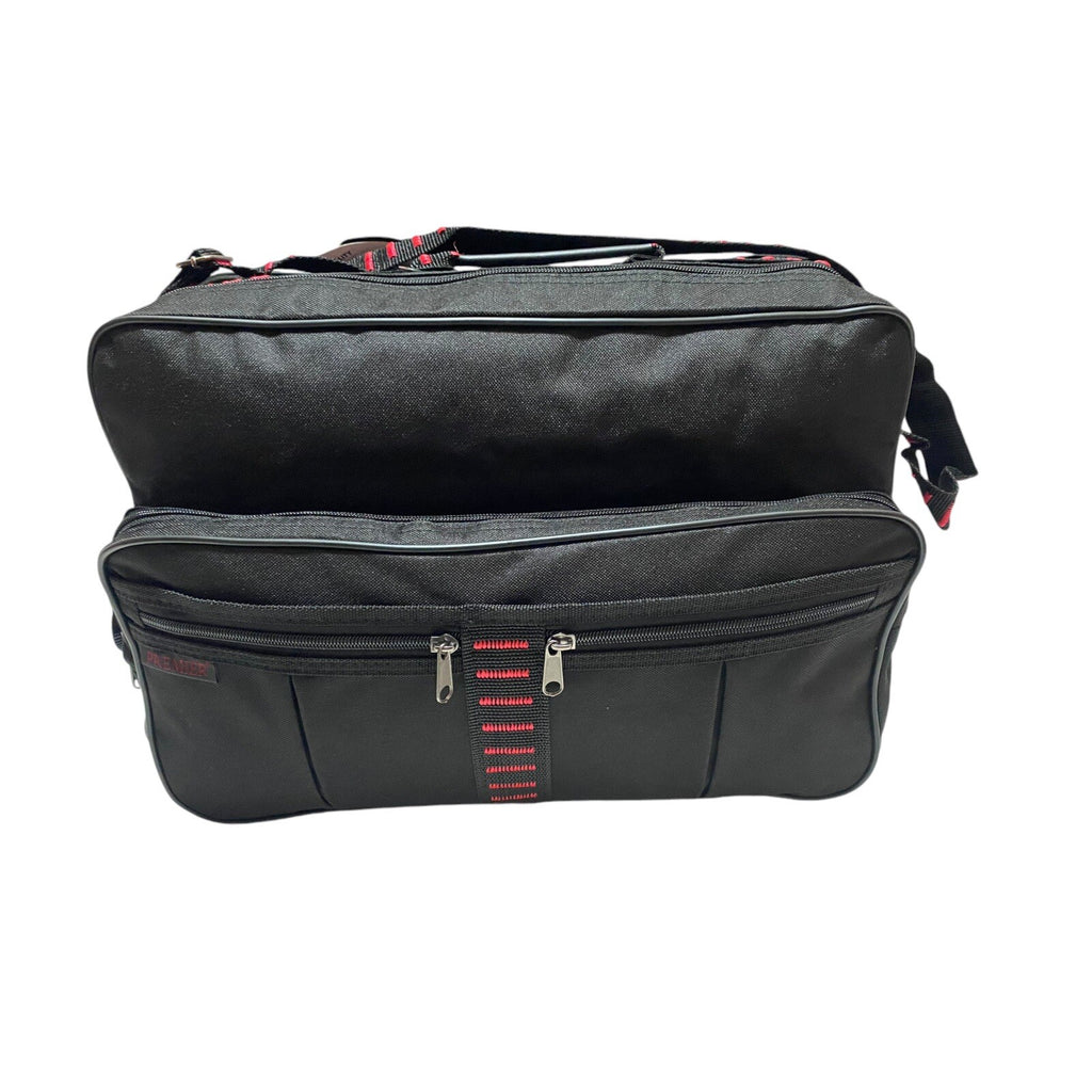 Premier Mens Hand Luggage Weekend Travel Cabin Case Flight Bag Holdall Messenger