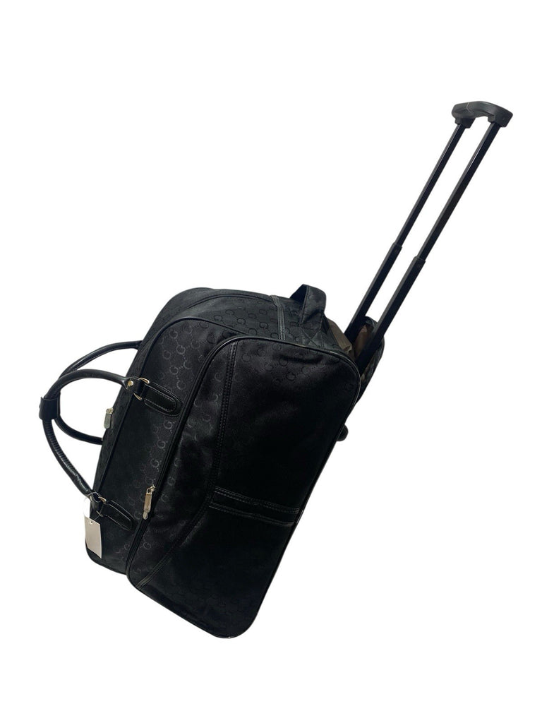 Unisex G Design Print Travel Gym Holdall Wheeled Bag Fashion Hand Luggage New