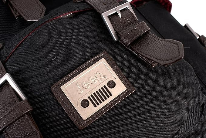 Jeep Vintage Unisex Drawstring Backpack School College Work Business Travel Bag