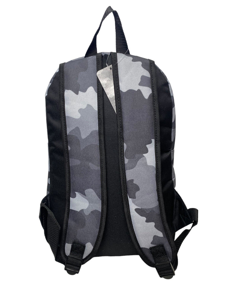 Grey Cammo  Camouflage Army Print Roxy Boys School Backpack Rucksack New