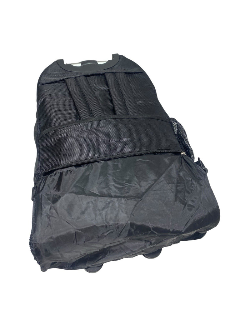 21" Rolling Backpack Rucksack On Wheels Cabin Trolley Laptop Business Bag 36L