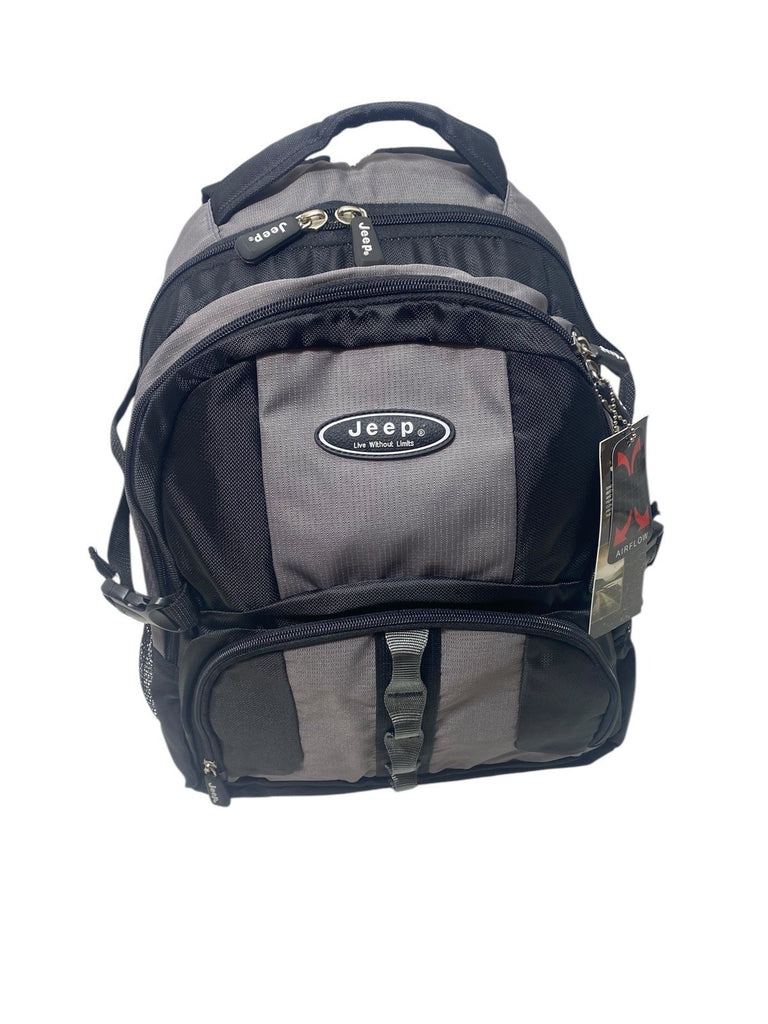 Jeep Men’s 15" Laptop School College Work Travel Large Backpack Rucksack Bag New