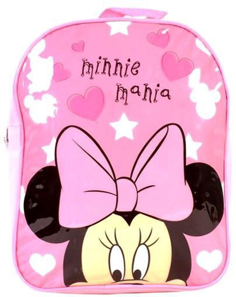 Disney Minnie Mouse Minnie Mania Junior Backpack Rucksack Scool Nursery Bag New