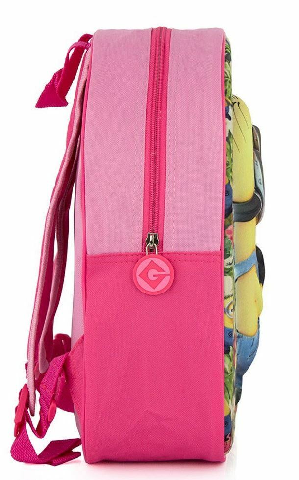 Minions Despicable Me 3D Eva Backpack Rucksack School Nursery Bag New