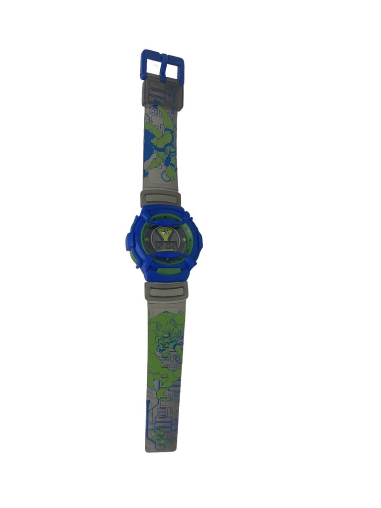 Ben 10 Boys Kids Draw String Trainer Pe Kit Bag And Digital Watch Set Gift New