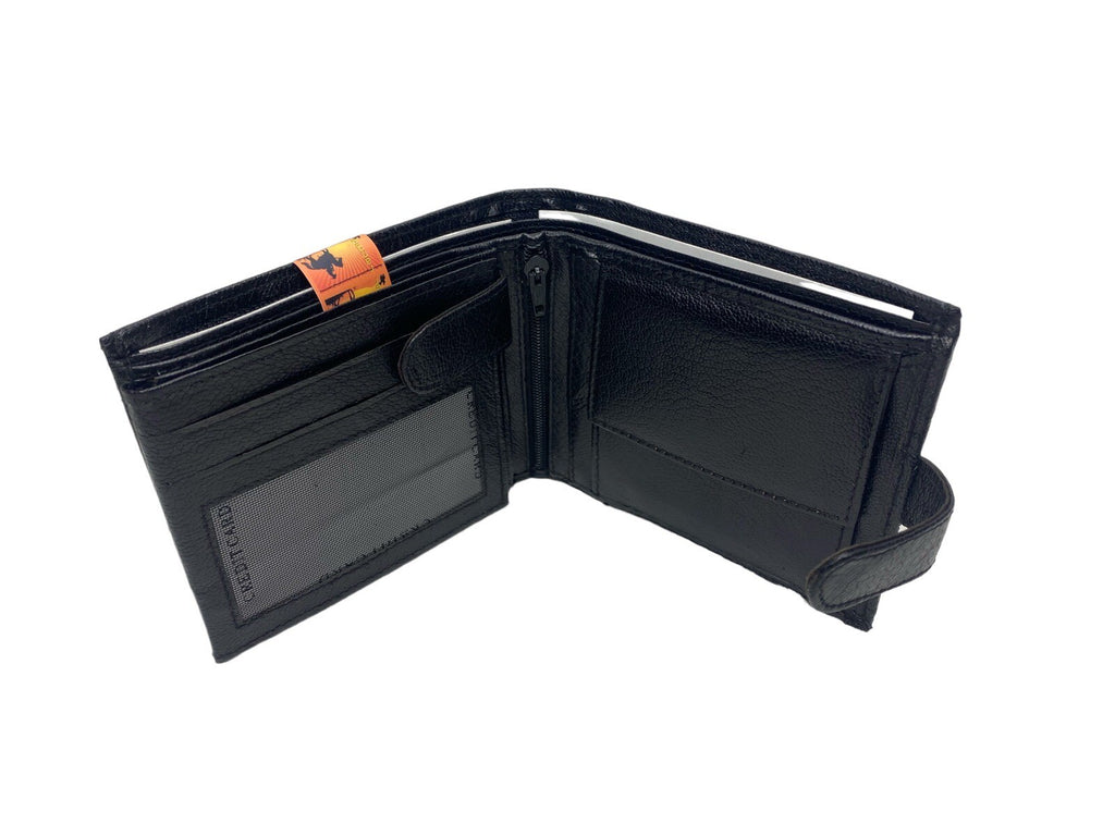 Gents Mens Soft Leather Wallet Credit Card Purse Coin Pouch