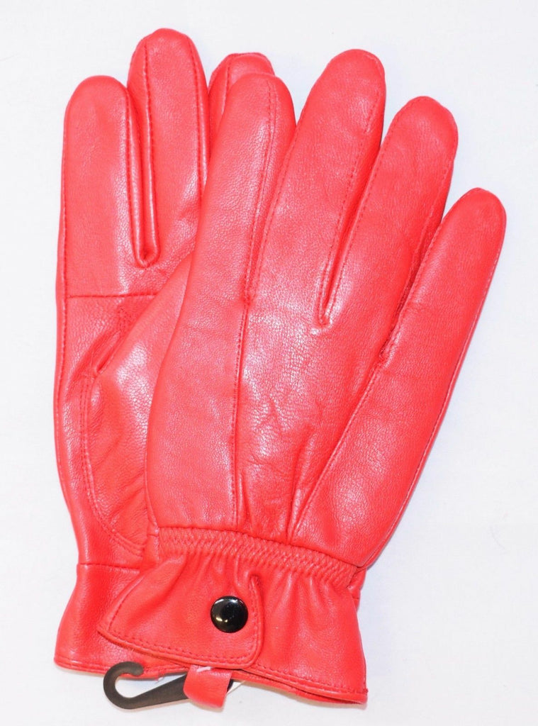 Women's Sheep Nappa Lamb Leather Winter Gloves Ladies Hand Gloves Red New SALE