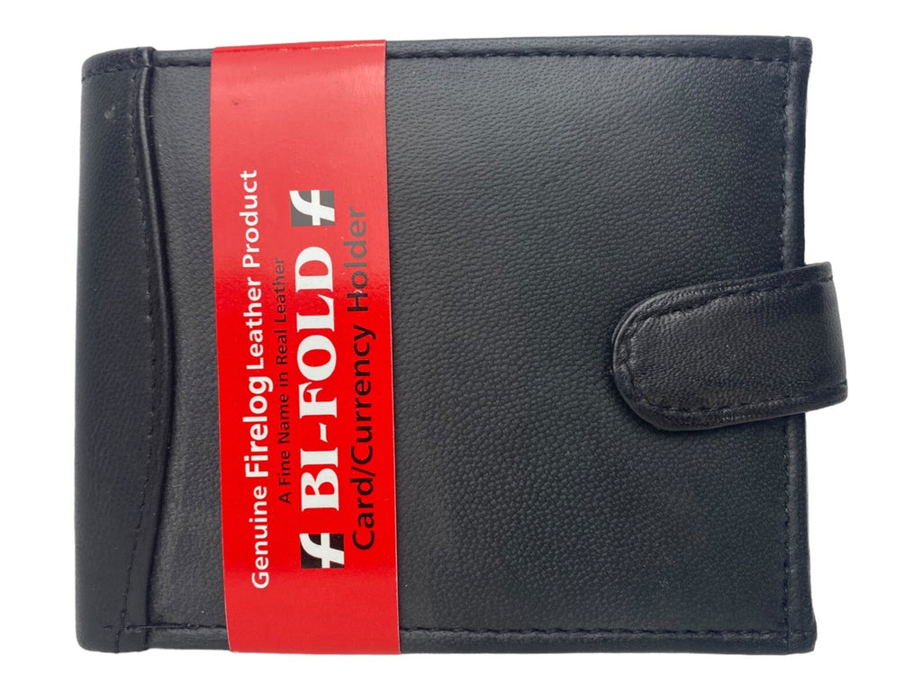 Gents Mens Soft Leather Bifold Credit Card Holder Purse Notes Coins Wallet New