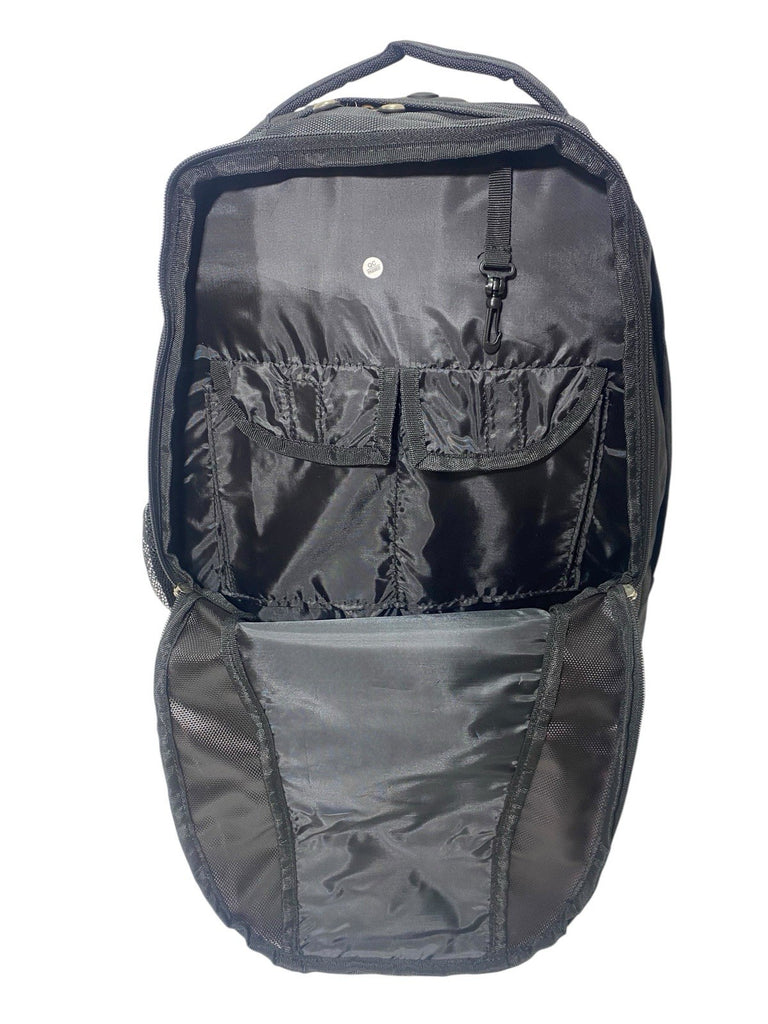 21" Rolling Backpack Rucksack On Wheels Cabin Trolley Laptop Business Bag 36L