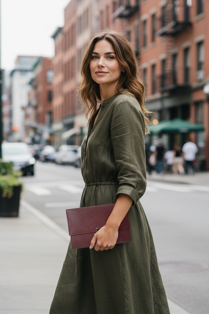 Soft Grain PU Unisex Travel Document Passport Organiser Holder Lockable Wallet