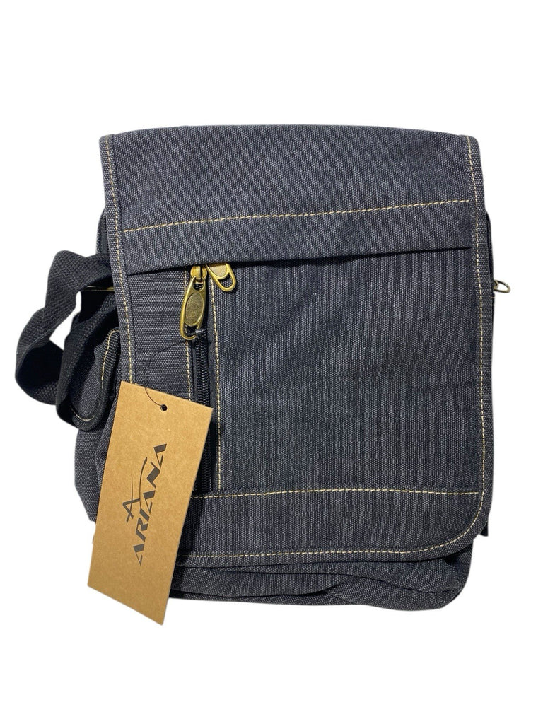 Ariana Unisex Canvas Messenger Shoulder Cross Body Travel Utility Satchel Bag