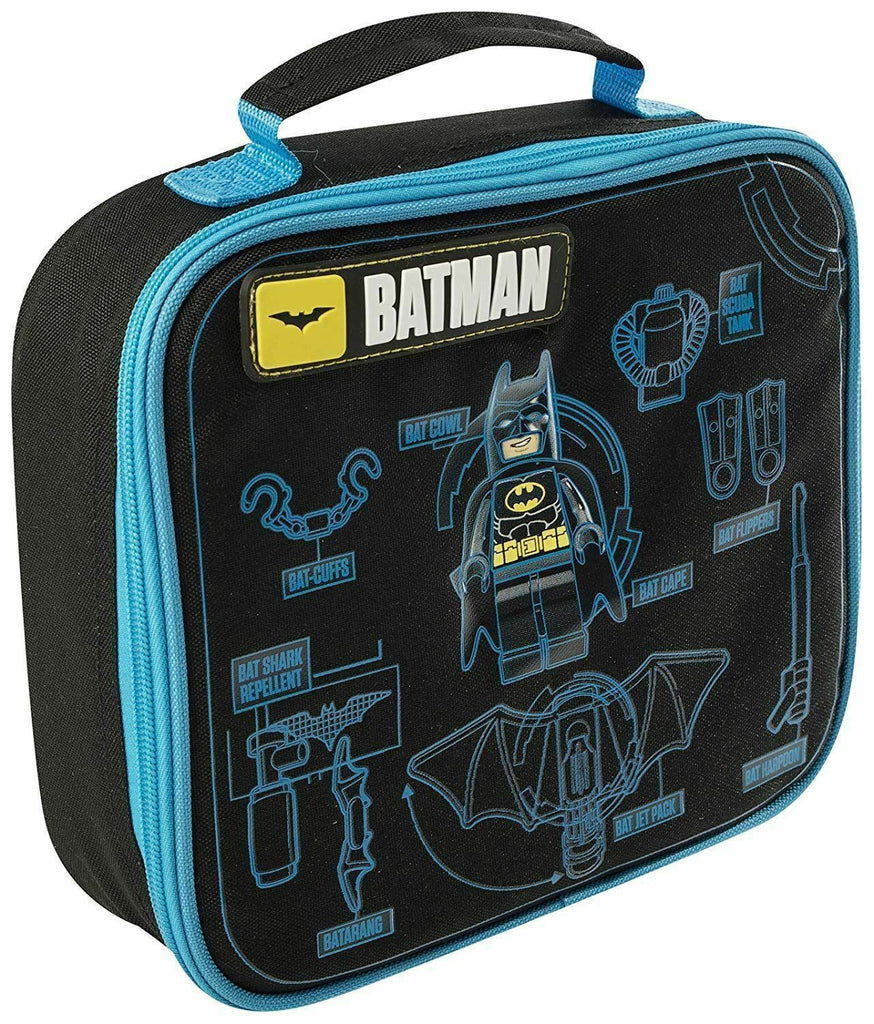 The Lego Batman Movie Kids Boys School Trips Insulated Lunch Bag New