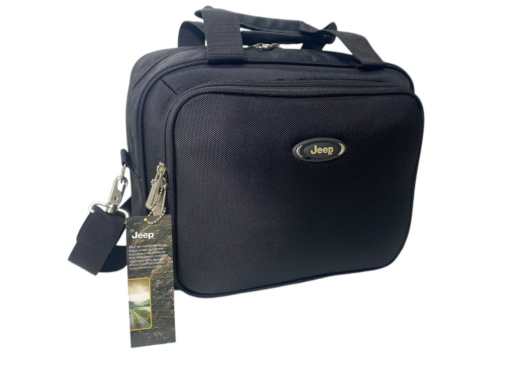 Jeep Unisex Deluxe 14" Laptop Computer Messenger Executive Business Shoulder Bag