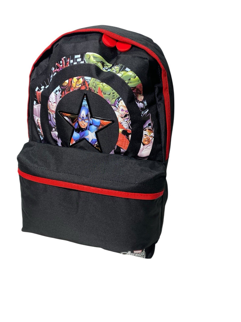 Marvel Avengers Assemble Large School Backpack Rucksack Front Pocket New