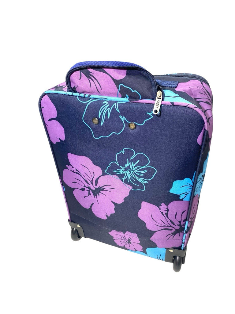 Frenzy 21" Lightweight 2 Wheel Carry On Hand Cabin Luggage Suitcase 36L Navy