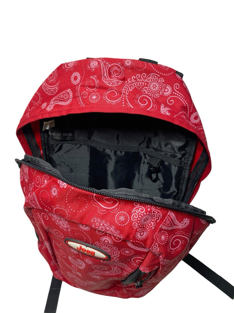 Jeep Mid Paisley Laptop Ipad Notepad Travel Cabin Hand Luggage Backpack Bag