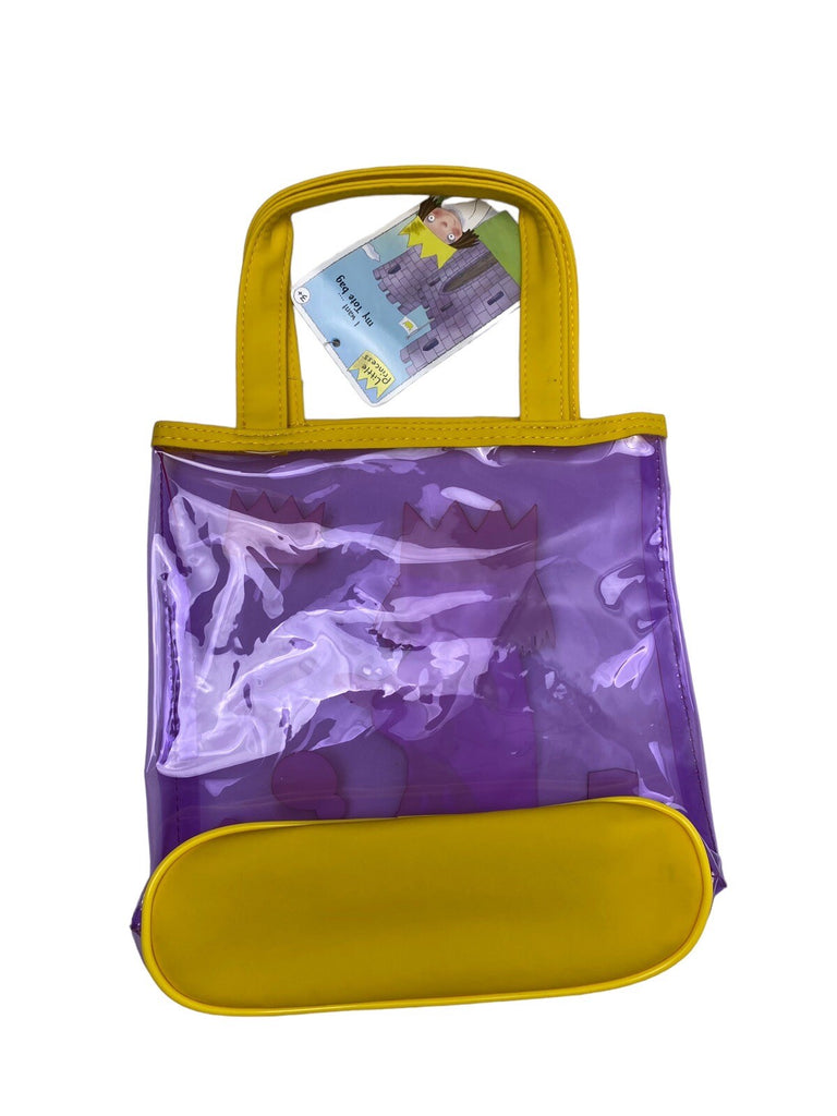 Girls Little Princess Pvc Transparent Beach Tote Birthday Party Bag New