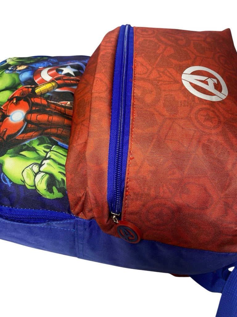 Marvel Avengers Large School Backpack Rucksack Front Pocket Hulk Iron Man New