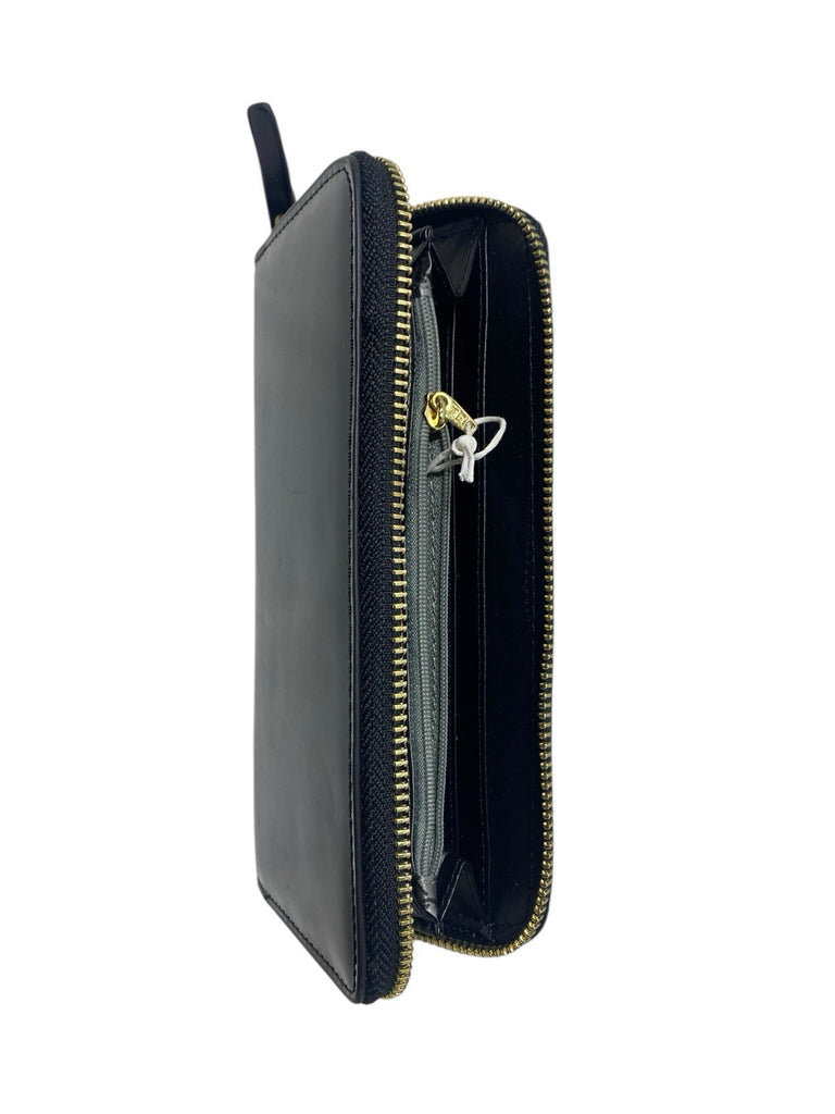 Anna Smith New York Ladies Girls Designer Patent Clutch Purse Wallet Boxed New