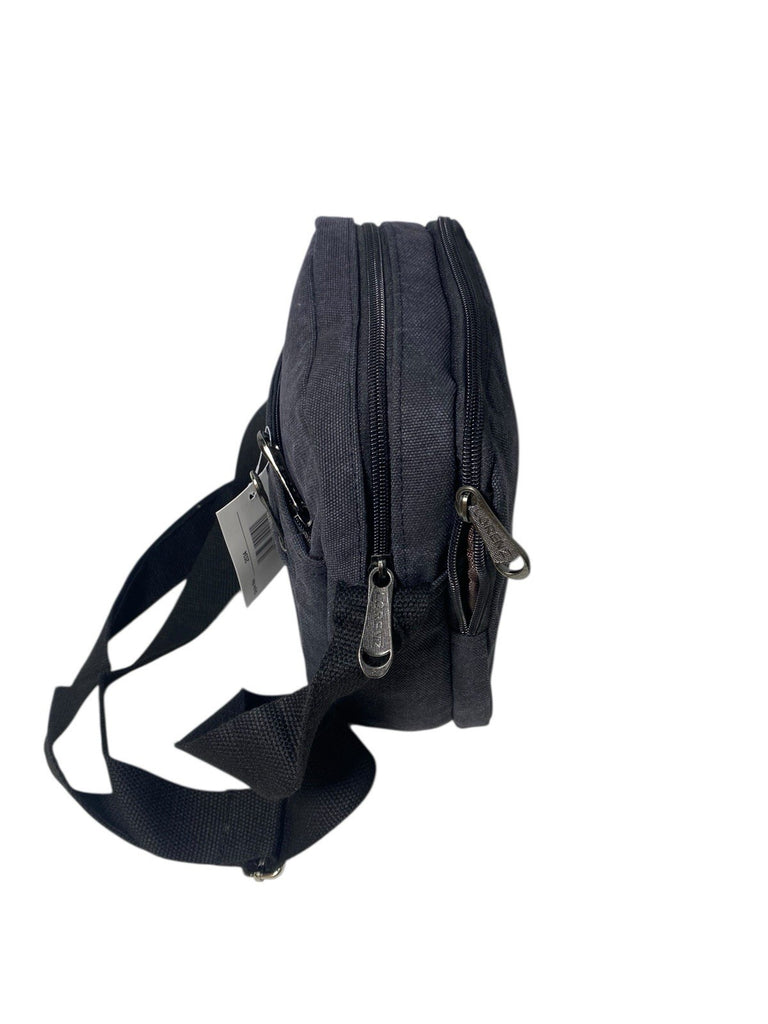 Lorenz Unisex Multi Purpose Small Canvas Cross Body Shoulder Travel Utility Bag