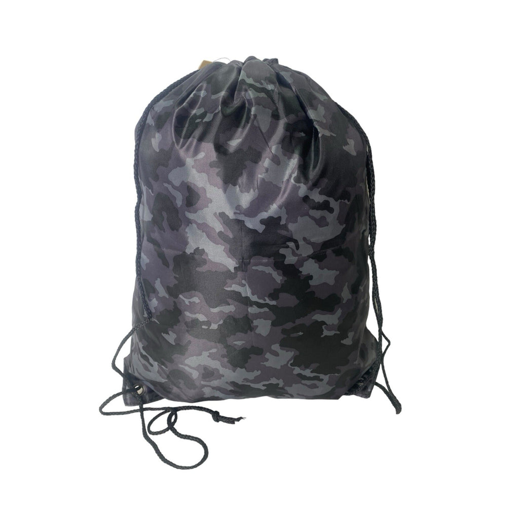 Mens Boys Hi-Tec Camouflage Cammo Army Fitness Sports Drawstring PE Trainer Bag