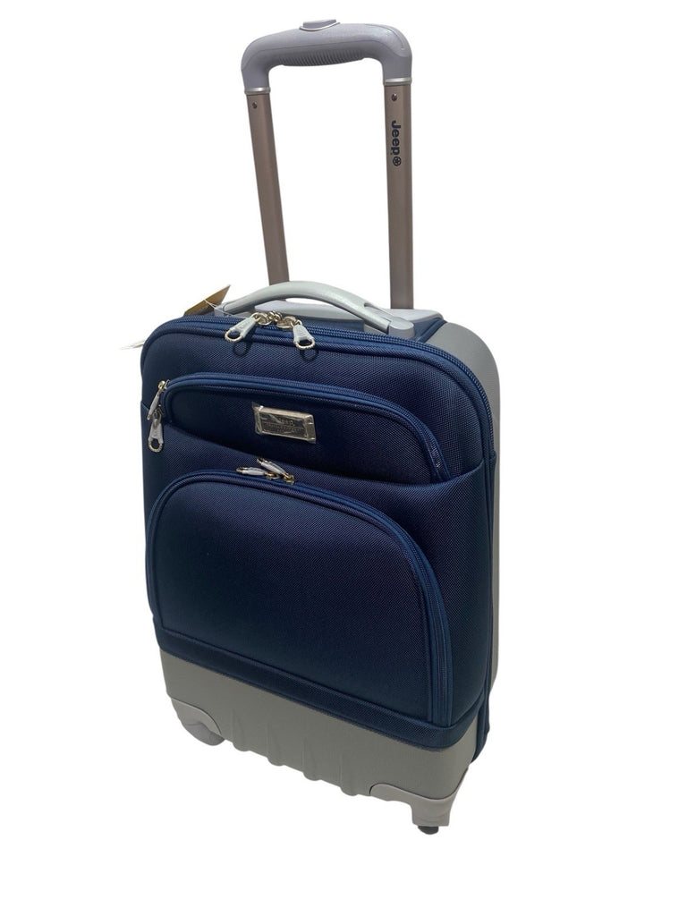 Jeep Washington 20" Suitcase Wheeled Cabin Bag 27.5L 52x33x16cm 4 Wheeled New