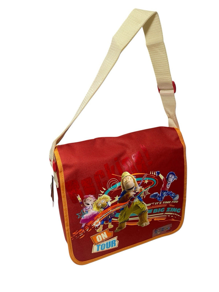 Zingzillas Unisex School Despatch Messenger Shoulder Cross Body Travel Bag New