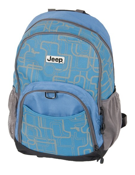 Jeep Unisex Laptop School College Work Printed Backpack Rucksack Bag New