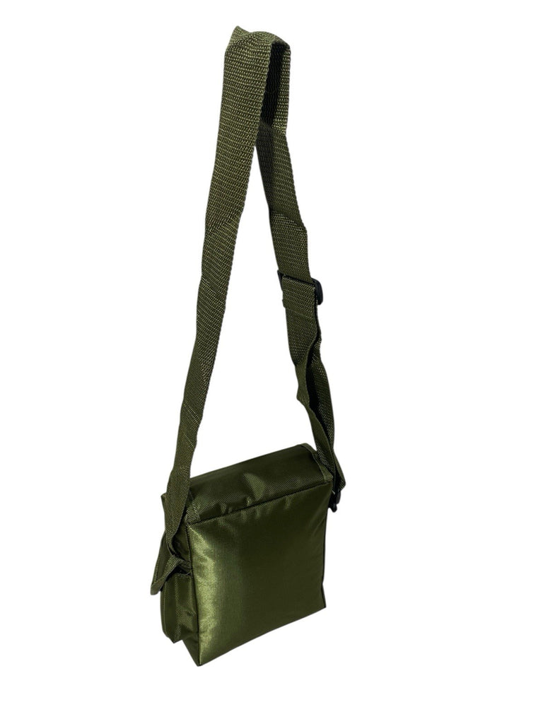 Enzo Unisex Travel Shoulder Bag Multiple Zipped Pockets & Adjustable Strap New