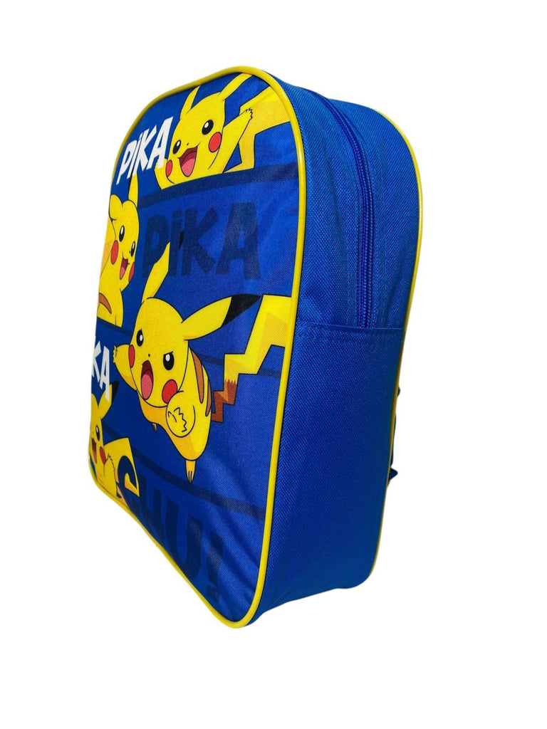Pokemon Pikachu Boys Kids Nursery School Backpack Rucksack Bag New