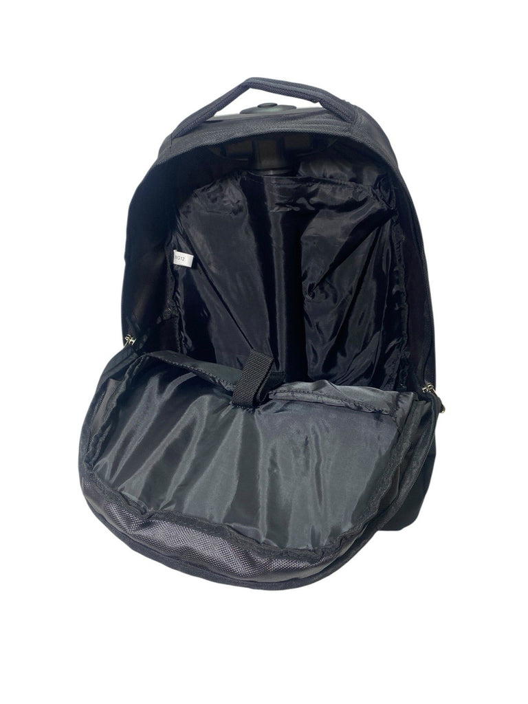 21" Rolling Backpack Rucksack On Wheels Cabin Trolley Laptop Business Bag 36L