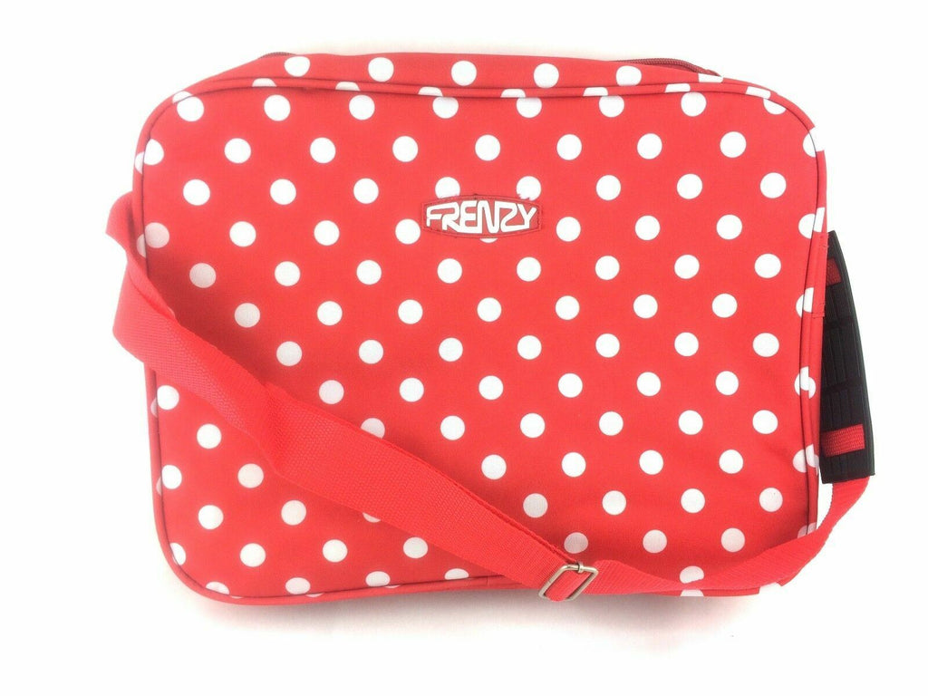 Frenzy Polka Dot Cabin Carry On Flight Hand Luggage Dispatch Shoulder Bag 