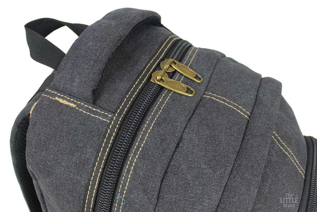 Ariana Unisex Canvas Laptop School College Work Travel Large Backpack Rucksack