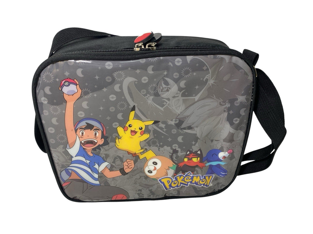 Pokemon Pikachu Insulated Lunch Bag With Shoulder Strap Nursery School New