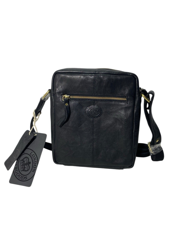 Soft Genuine Leather Unisex Travel Work Cross Body Bag London Leather Goods New